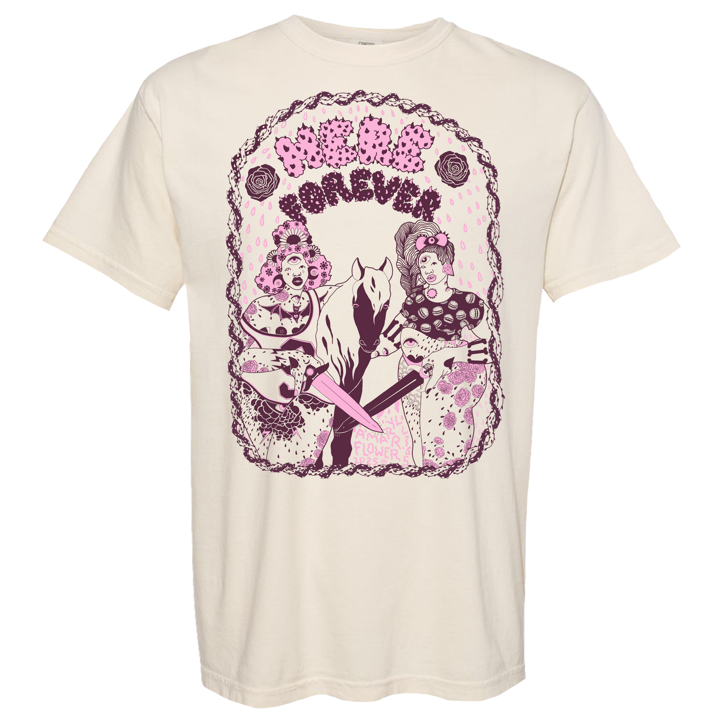 Here Forever Tee - Ivory